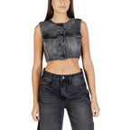 Black Cotton Waistcoat