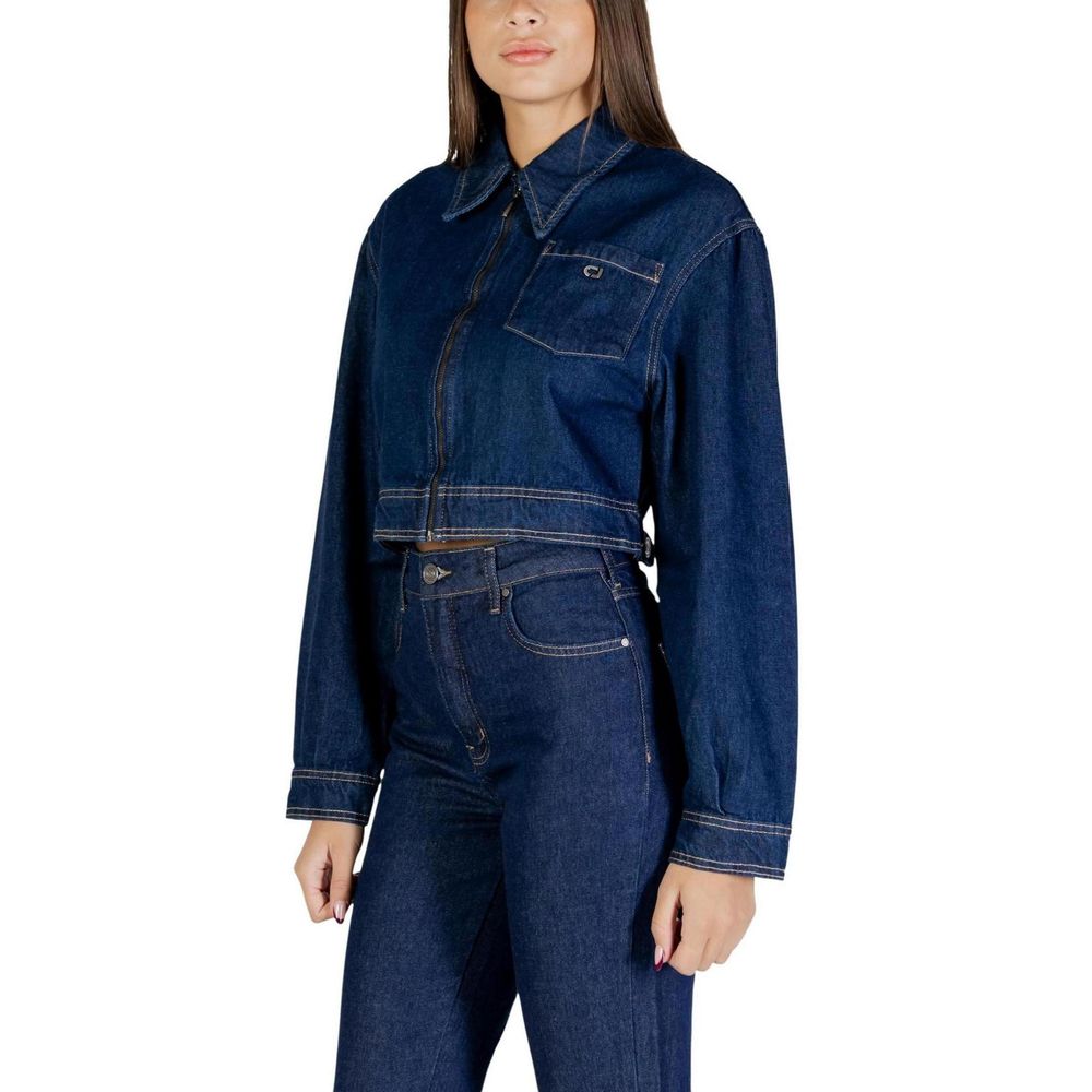 Blue Cotton Denim Jacket