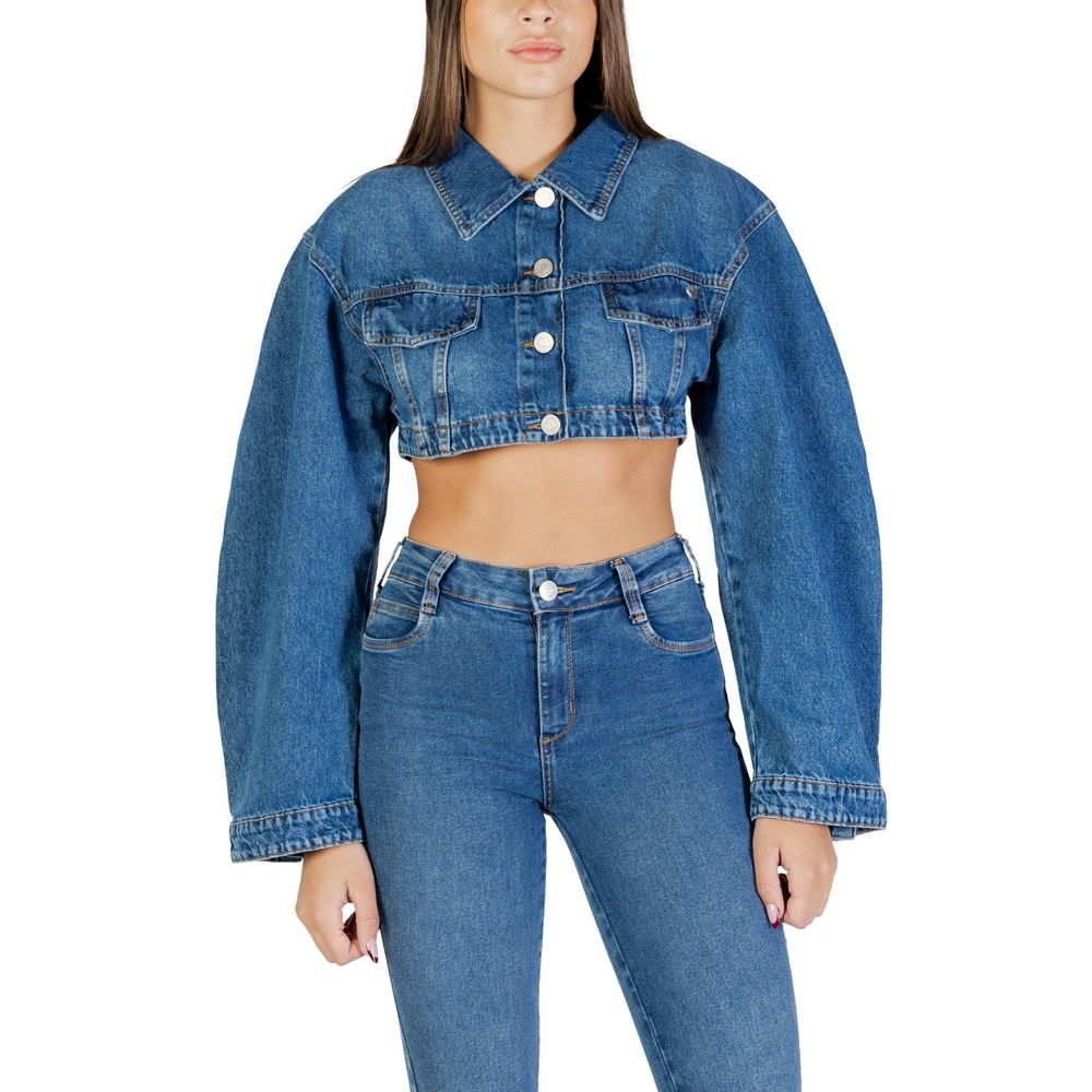 Blue Cotton Denim Jacket