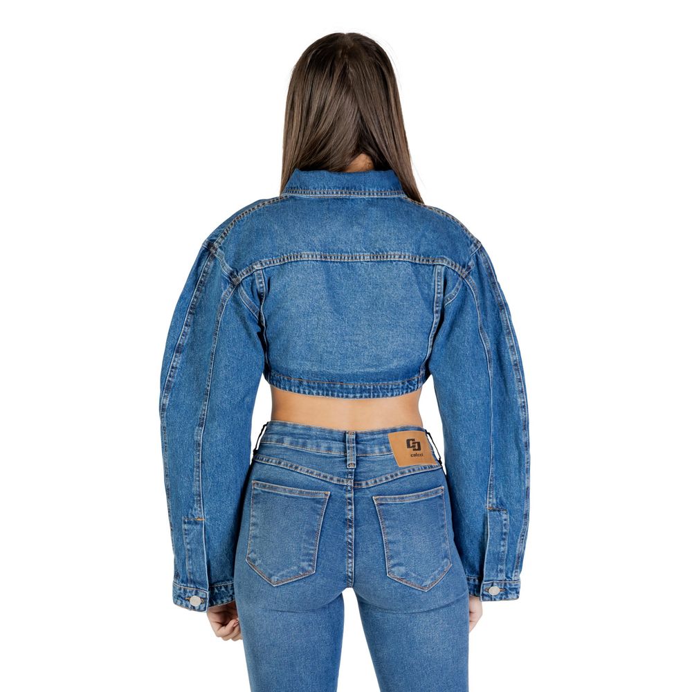 Blue Cotton Denim Jacket