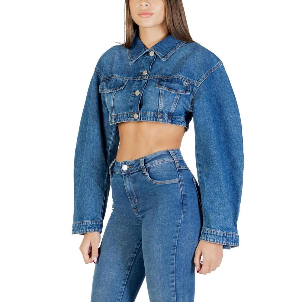 Blue Cotton Denim Jacket