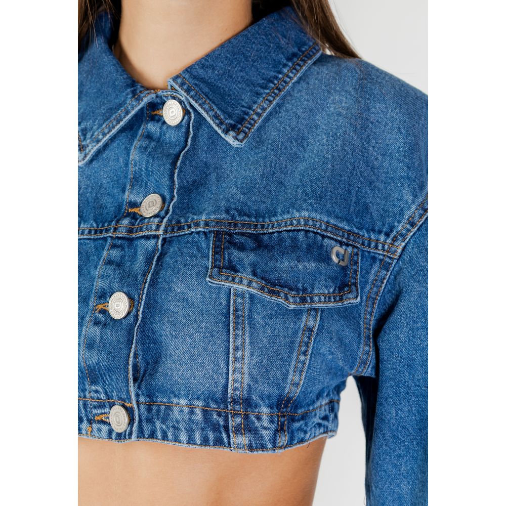 Blue Cotton Denim Jacket