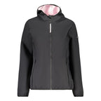 Black Polyester Women's Jacket