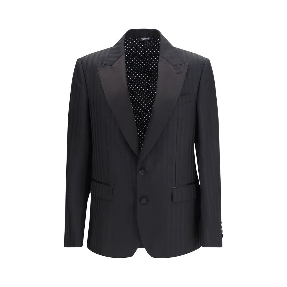 Black Fleece Wool Blazer