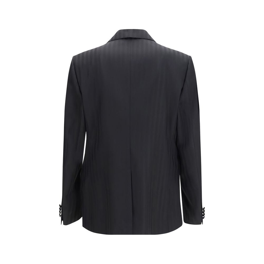 Black Fleece Wool Blazer