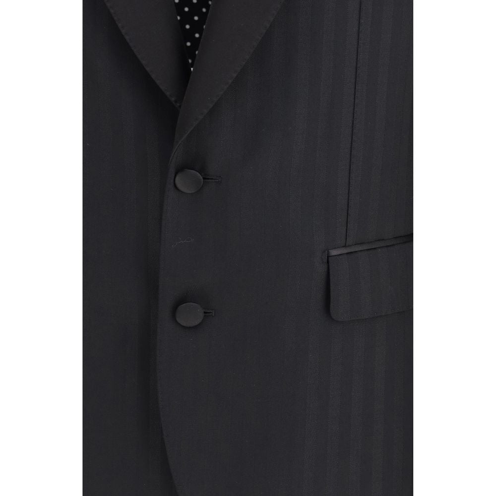 Black Fleece Wool Blazer