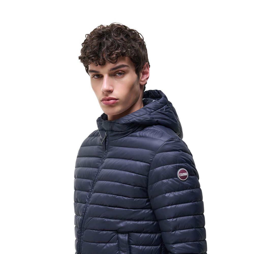 Blue Polyamide Shell Jacket