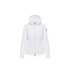 White Polyester Shell Jacket