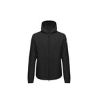 Black Polyester Shell Jacket
