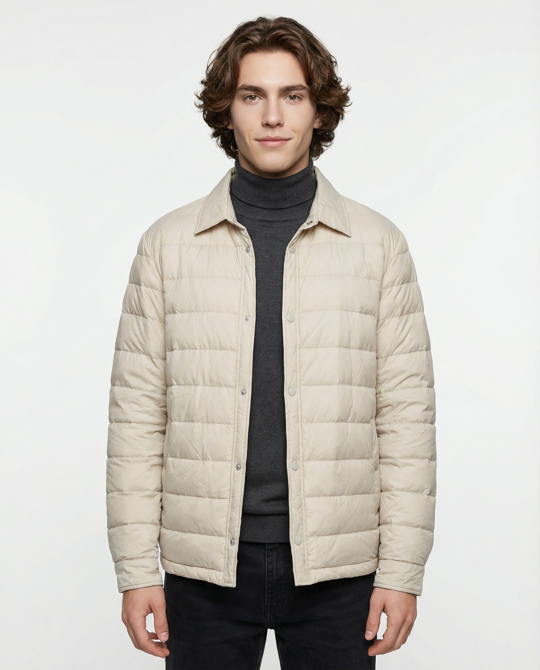 Beige Polyester Clothing