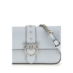 Blue Calf Leather Bos Taurus Shoulder Bag