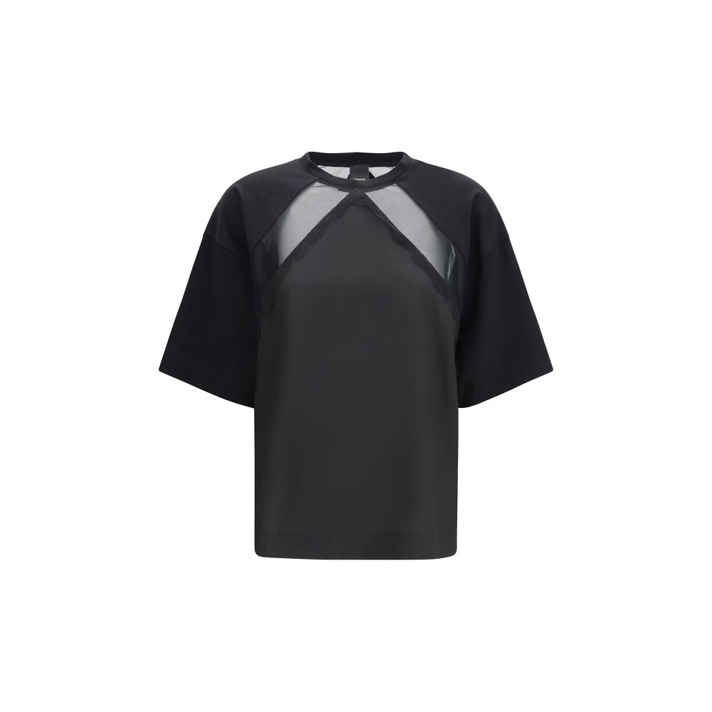 Black Cotton T-Shirt