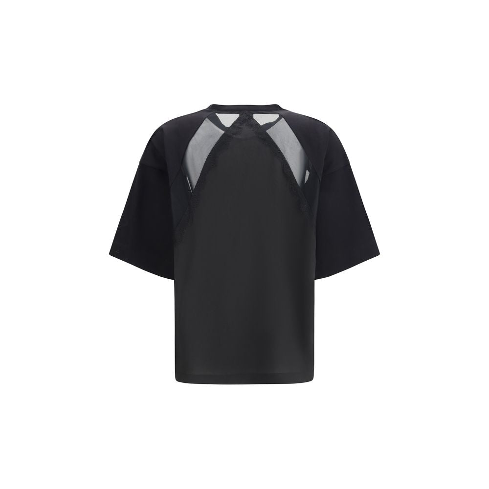 Black Cotton T-Shirt