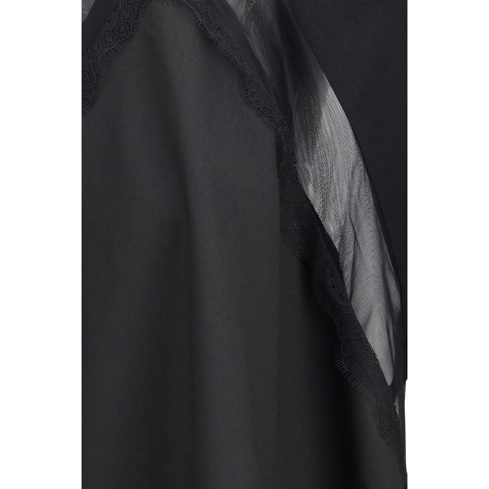 Black Cotton T-Shirt