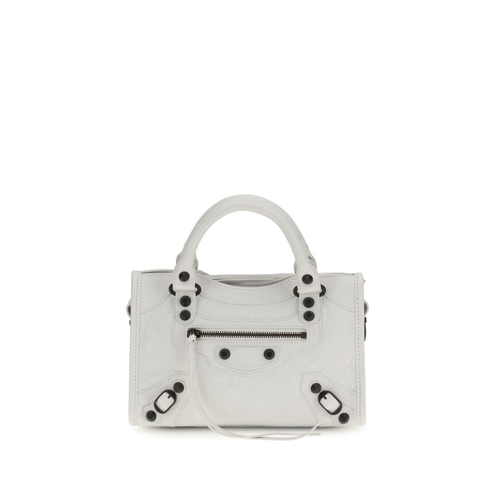 White Calf Leather Bos Taurus Handbag