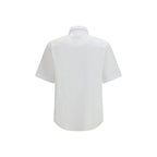 White Cotton Shortsleeve Shirt