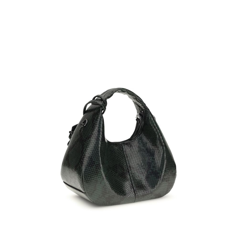 Black Recycled Polyester Handbag