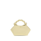 Bicolor Recycled Leather Handbag