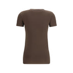 Brown Cotton T-Shirt