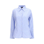 Blue Cotton Pattern Shirt