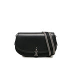 Black Leather Shoulder Bag