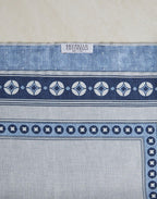 Bicolor Silk Pocket Square