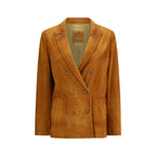 Beige Goatskin Blazer