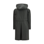 Black Polyester Parka