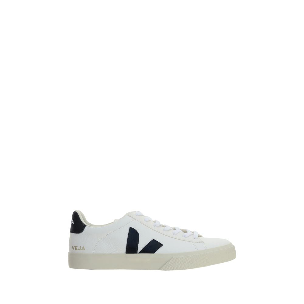 White Calf Leather Bos Taurus Low Top Sneakers