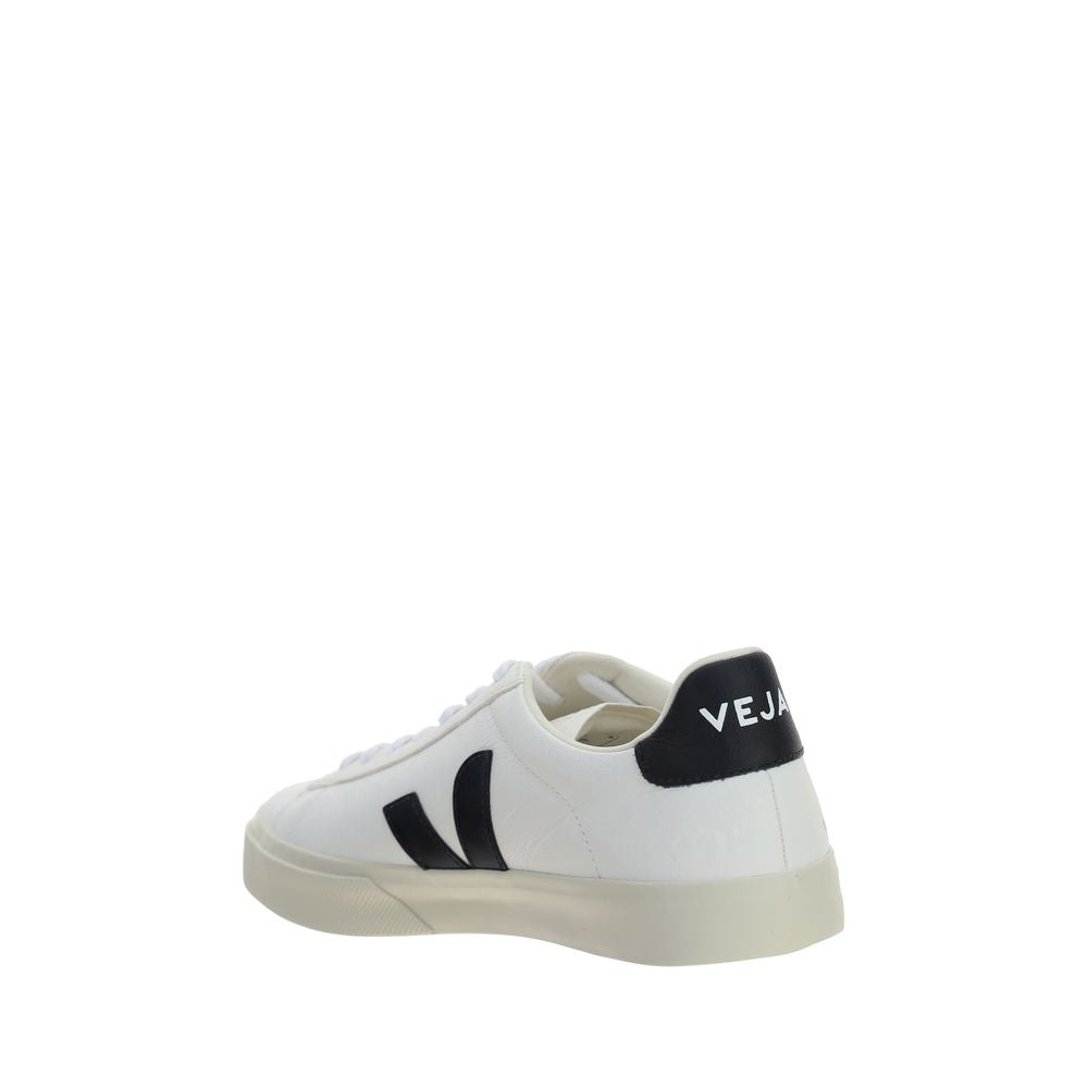 White Calf Leather Bos Taurus Low Top Sneakers