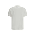 White Cotton Polo Shirt