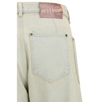 Blue Cotton Jeans Denim