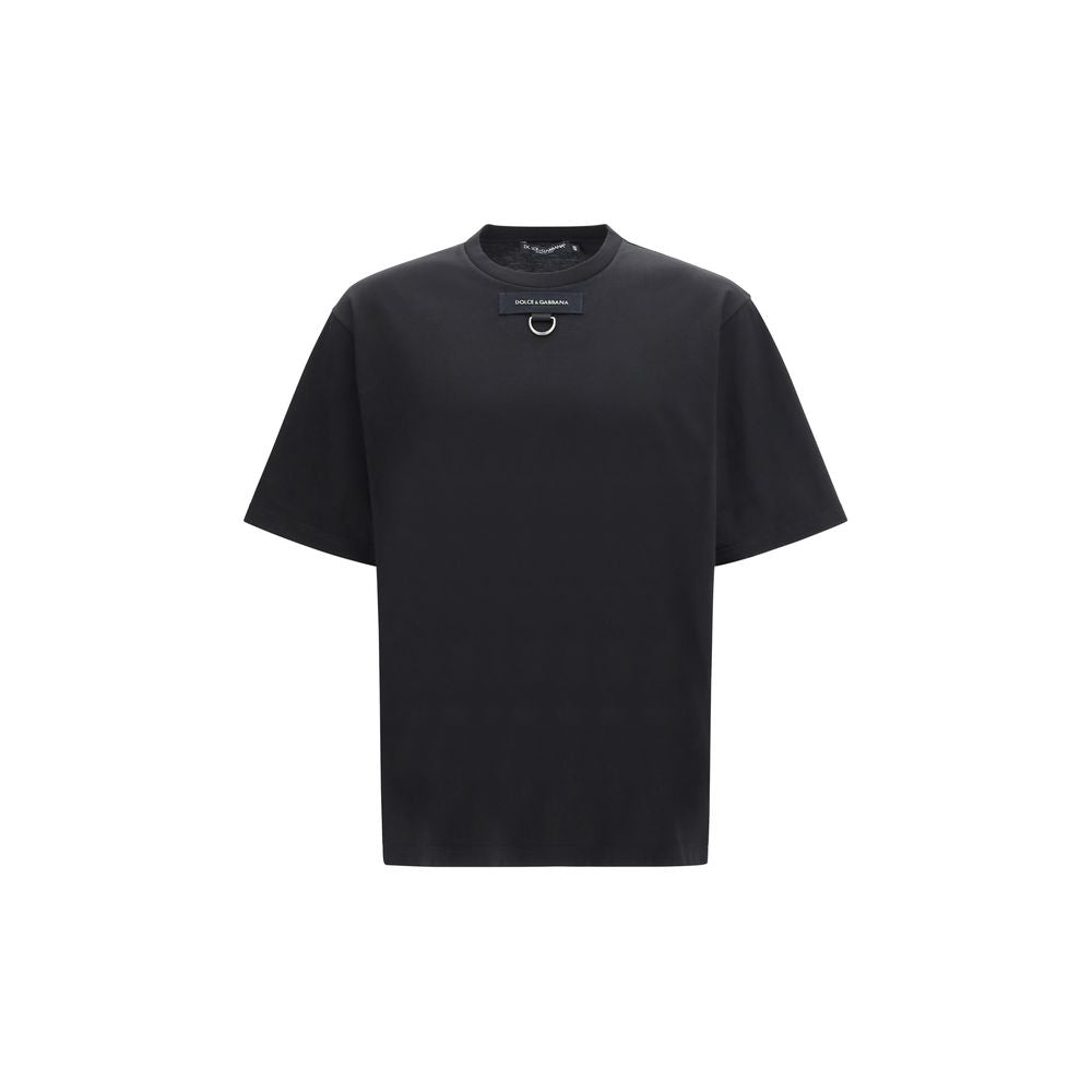 Black Cotton T-Shirt