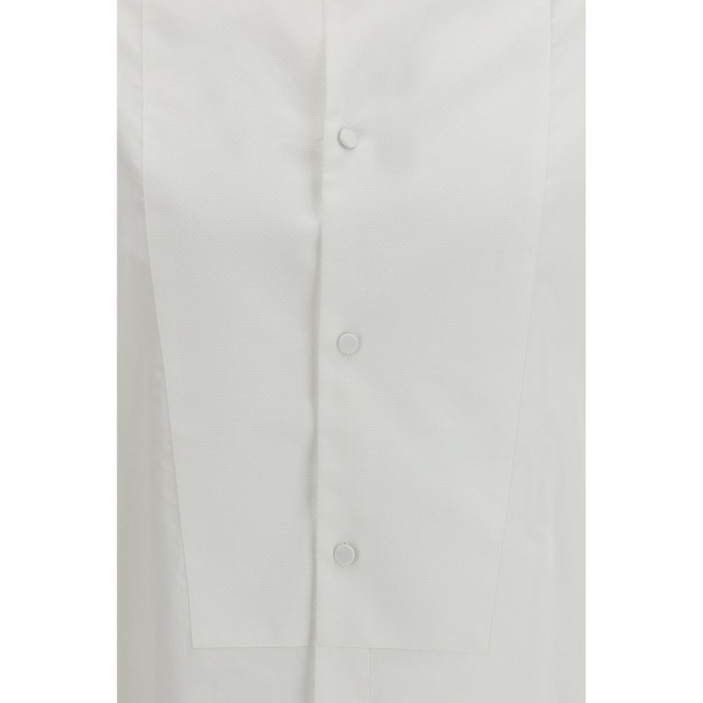 White Cotton Dress Shirt