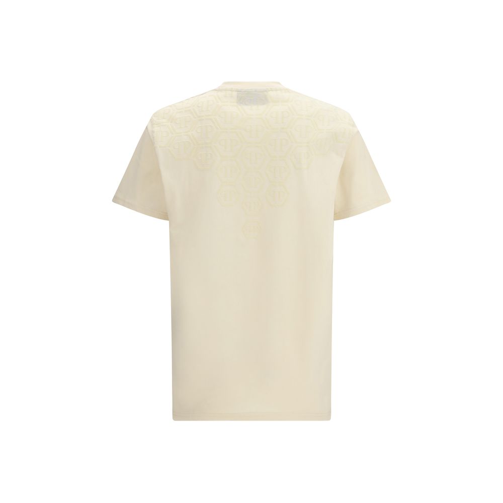 Beige Cotton T-Shirt