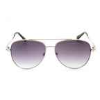 Gray Metal Sunglasses