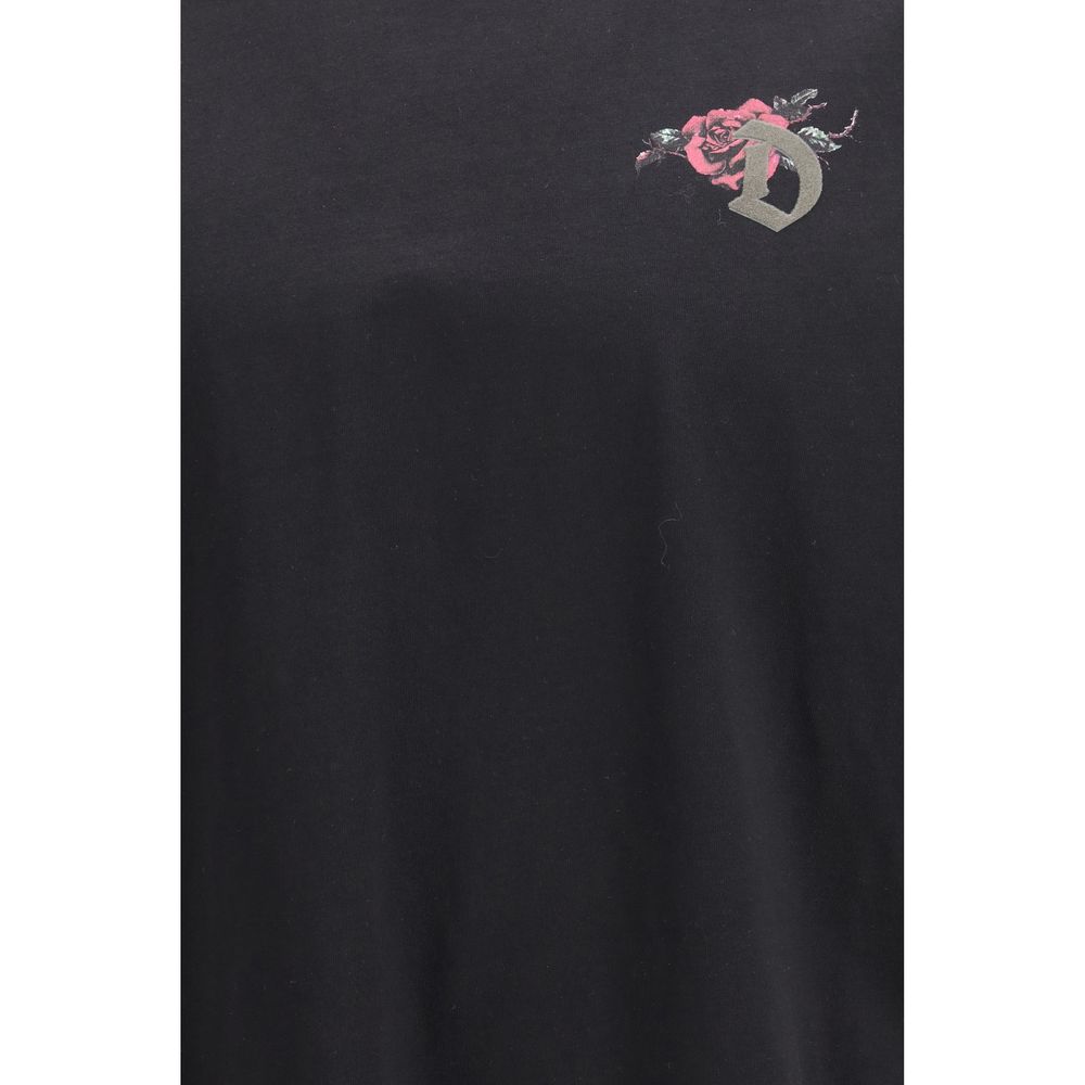 Black Cotton T-Shirt