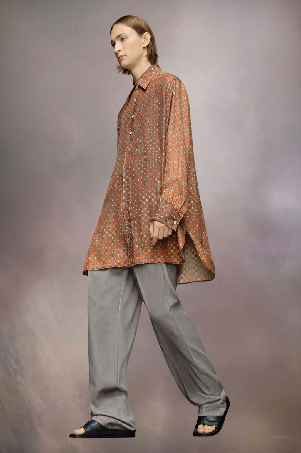 Orange Fibres Long Sleeve T-Shirt