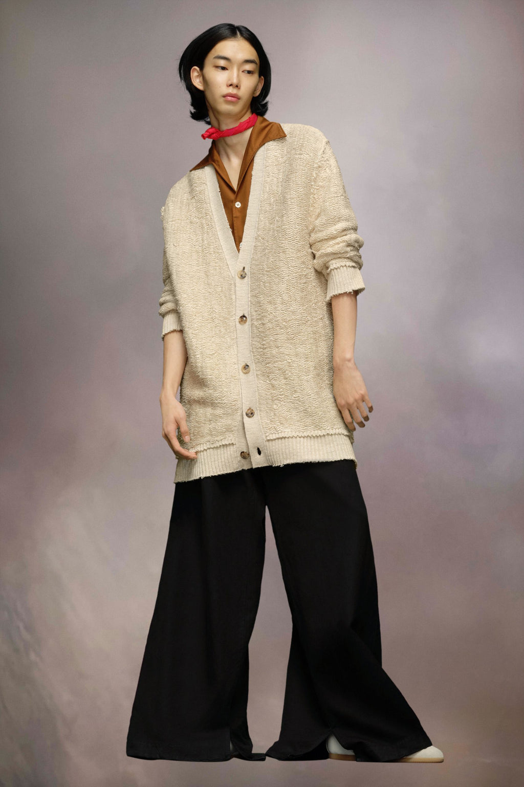 Beige Fibres Cardigan