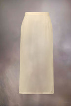 Yellow Fibres Midi Skirt