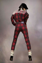 Black And White Fibres Casual Pants