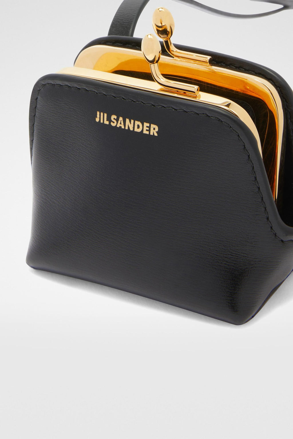 Black Fibres Clutch Bag