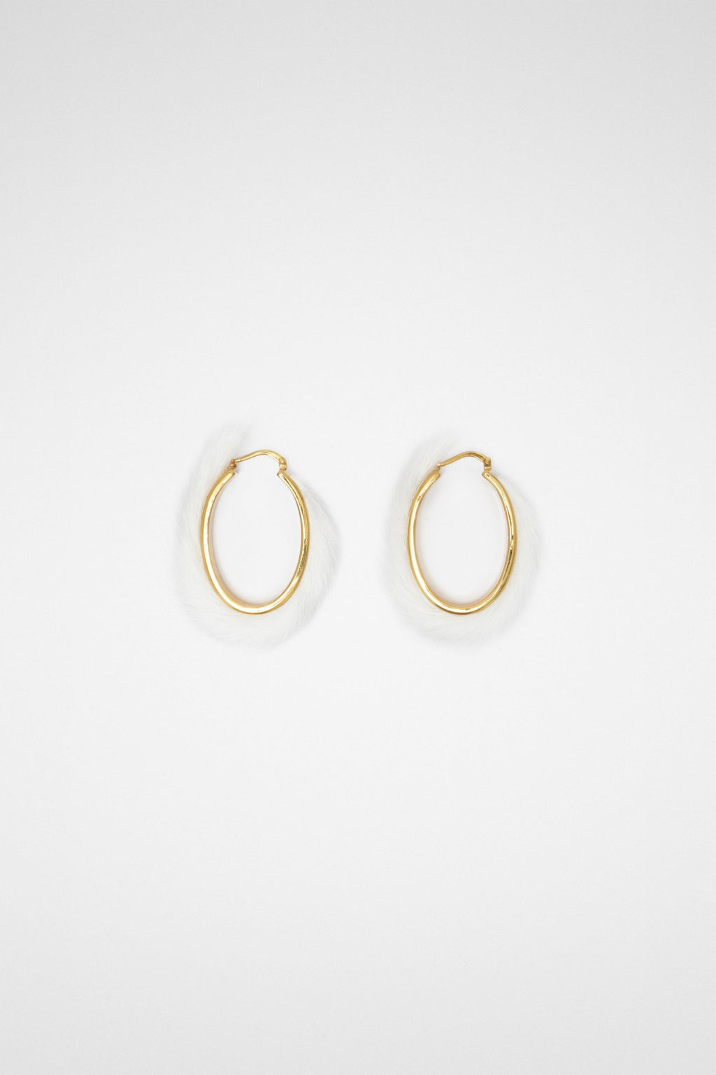 Gold Fibres Earrings