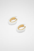 Gold Fibres Earrings