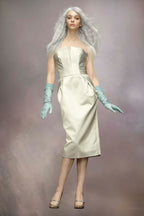 Green Fibres Midi Skirt