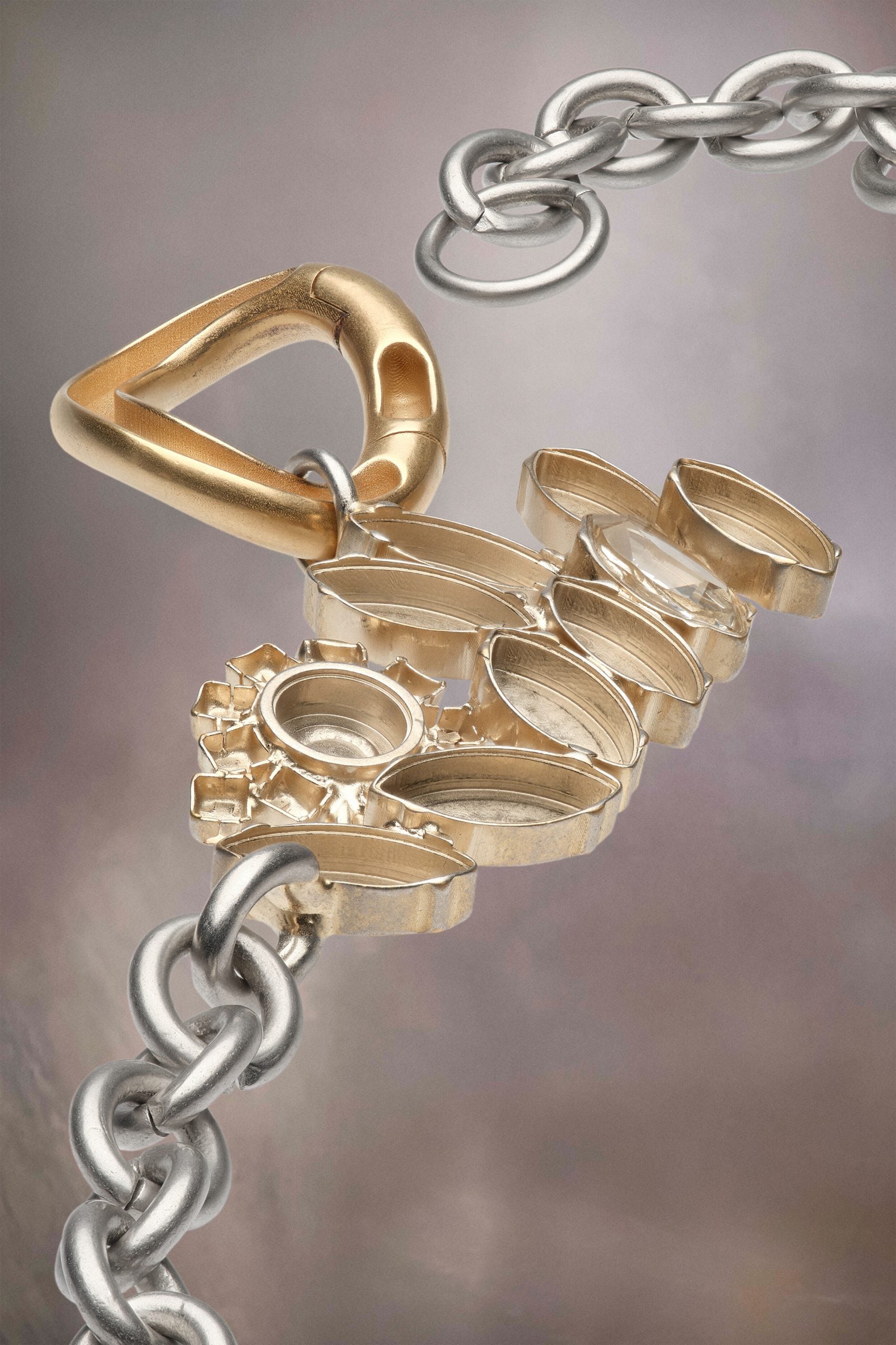 Bronze Fibres Necklace