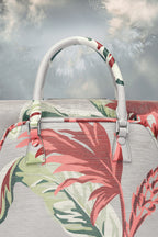 Gray Fibres Crossbody Bag