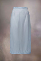 Blue Fibres Midi Skirt