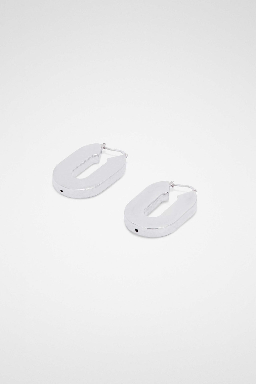 Silver Fibres Earrings