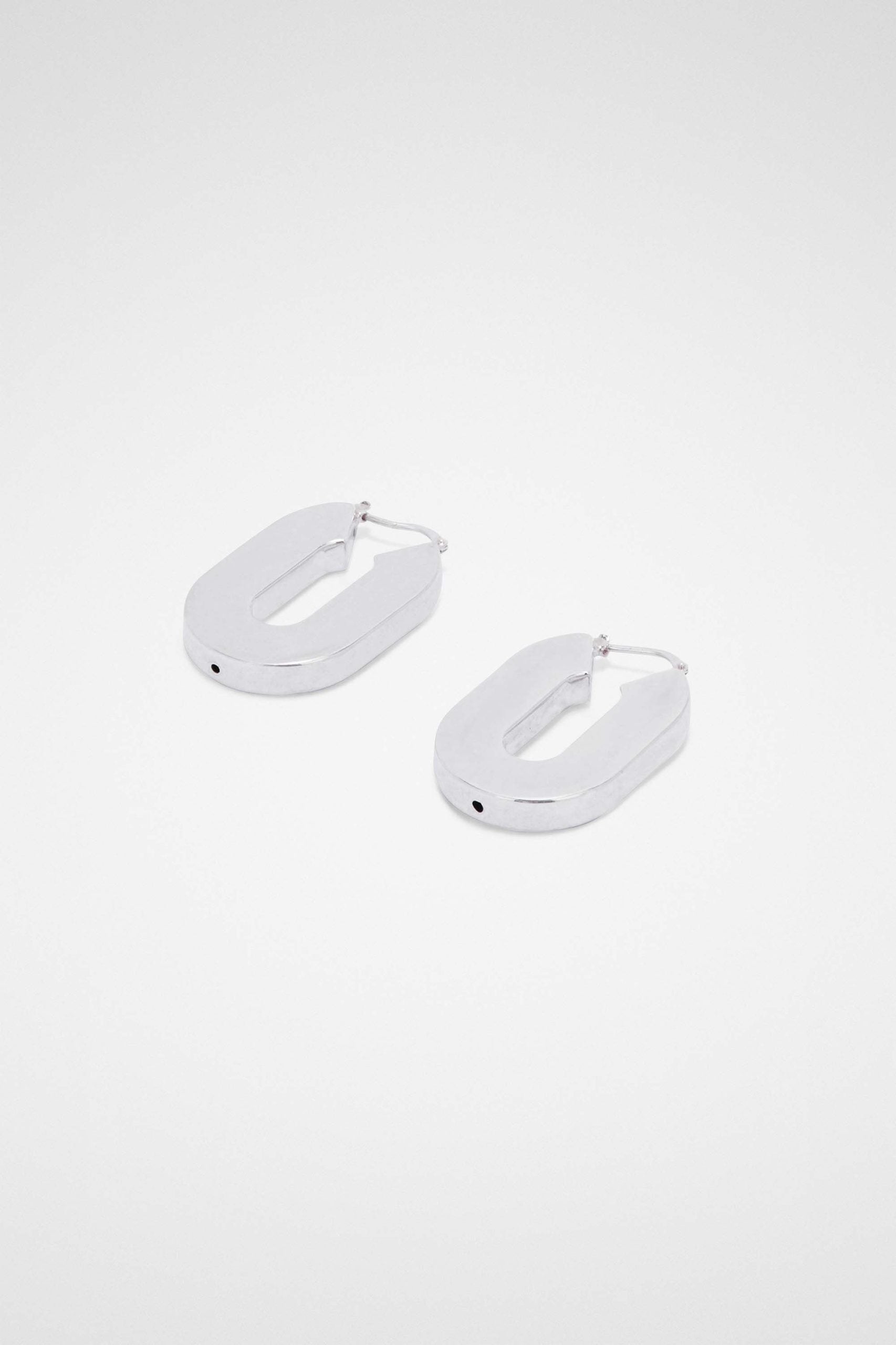 Silver Fibres Earrings